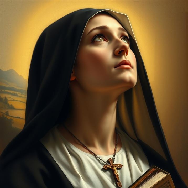 Beata María Crucificada Satellico, Abadesa Beata María Crucificada Satellico, Abadesa